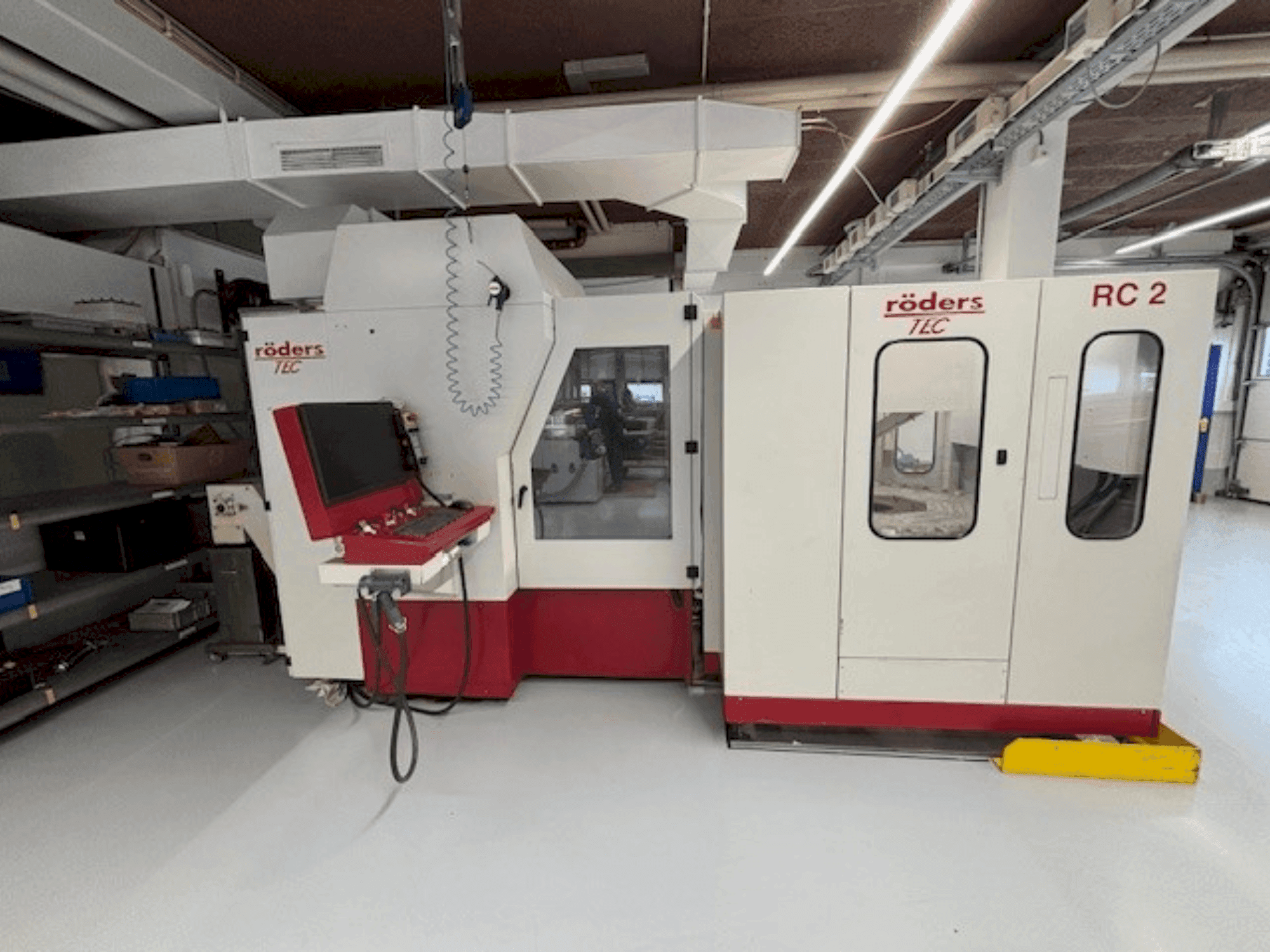 Vista Frontal  da RÖDERS RPX 500  máquina