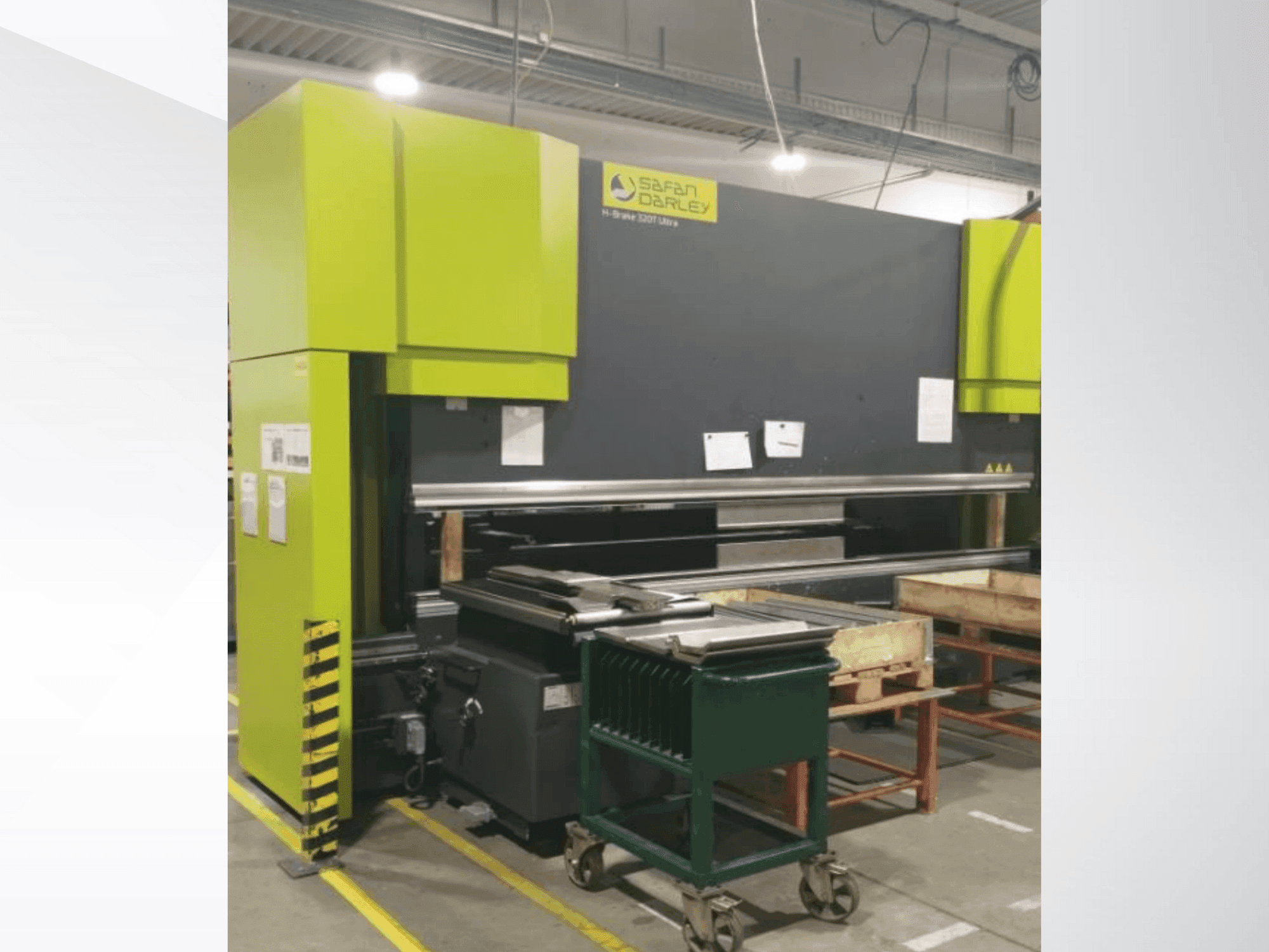 Vista Frontal  da Safan SAFAN DARLEY H-BRAKE 2 320.42/37  máquina