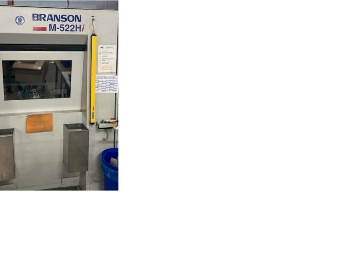 Vista Frontal  da BRANSON M-522Hi (2010)  máquina