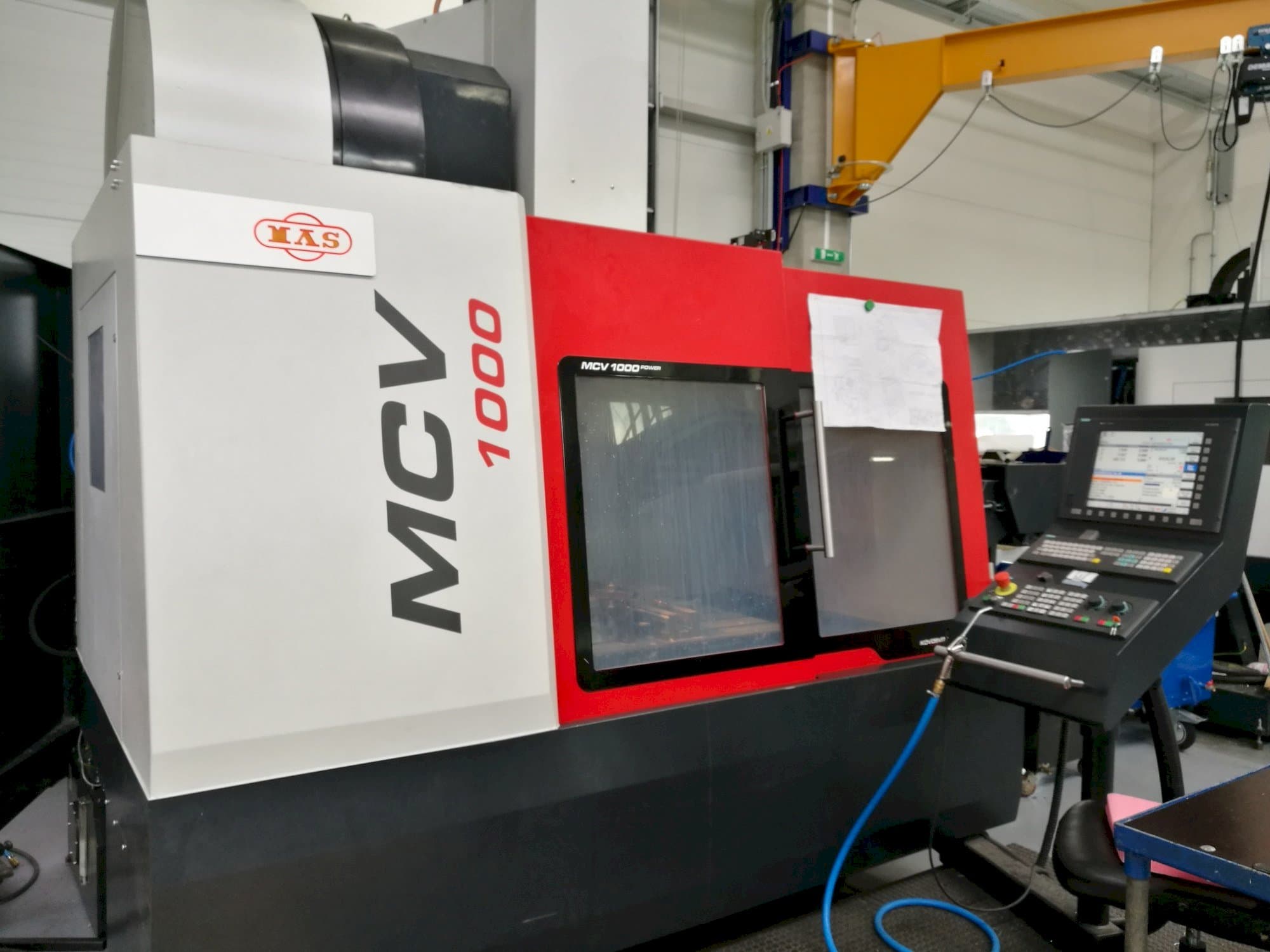 Vista Frontal  da KOVOSVIT MAS MCV 1000 Power  máquina