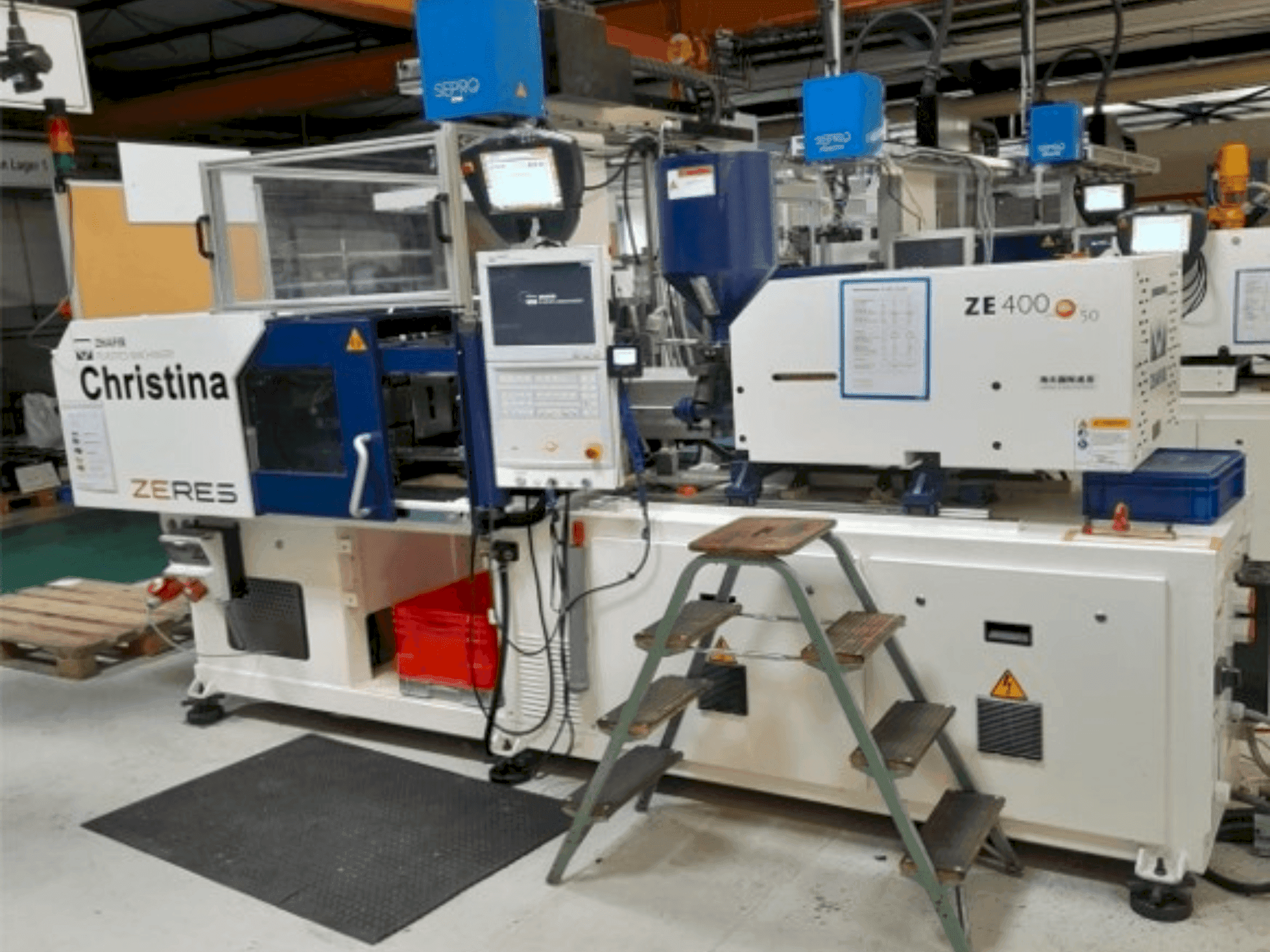 Vista Frontal  da HAITIAN ZHAFIR Zeres ZE400  máquina