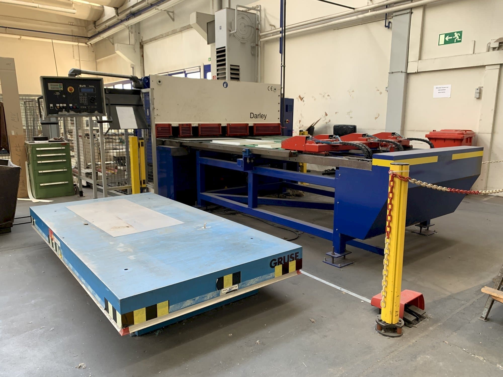 Vista Frontal  da Darley VS 2100 X 4  máquina