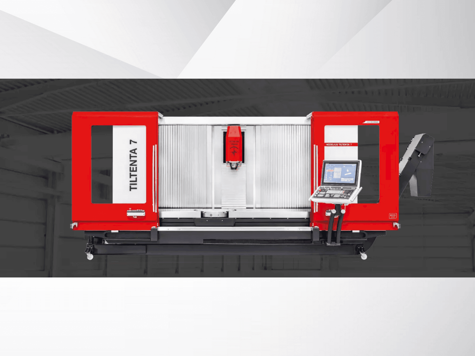 Vista Frontal  da HEDELIUS Tiltenta 7  máquina