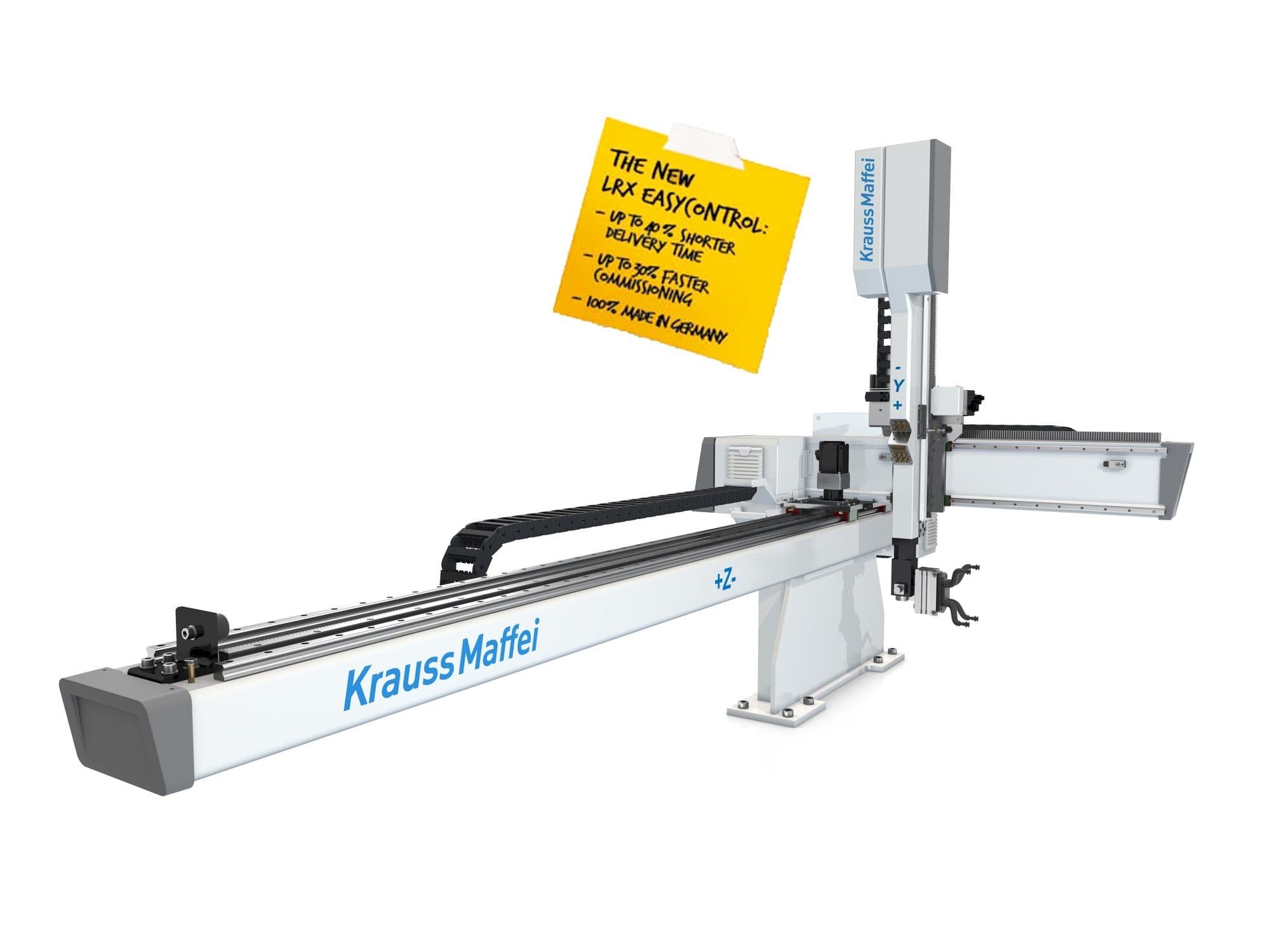 Vista Frontal  da Krauss Maffei LRX EasyControl 50  máquina