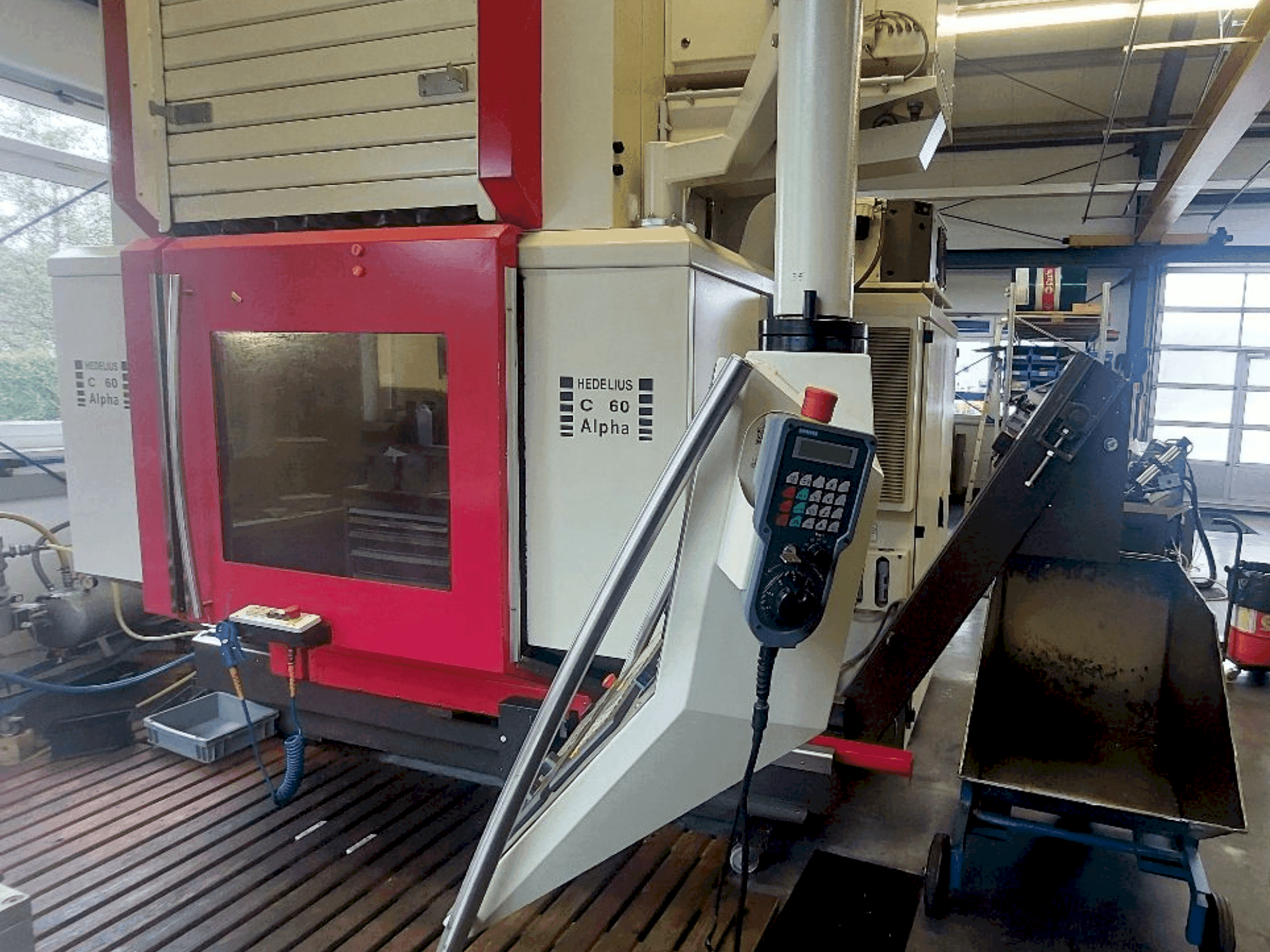 Vista Frontal  da HEDELIUS C60 ALPHA 800  máquina