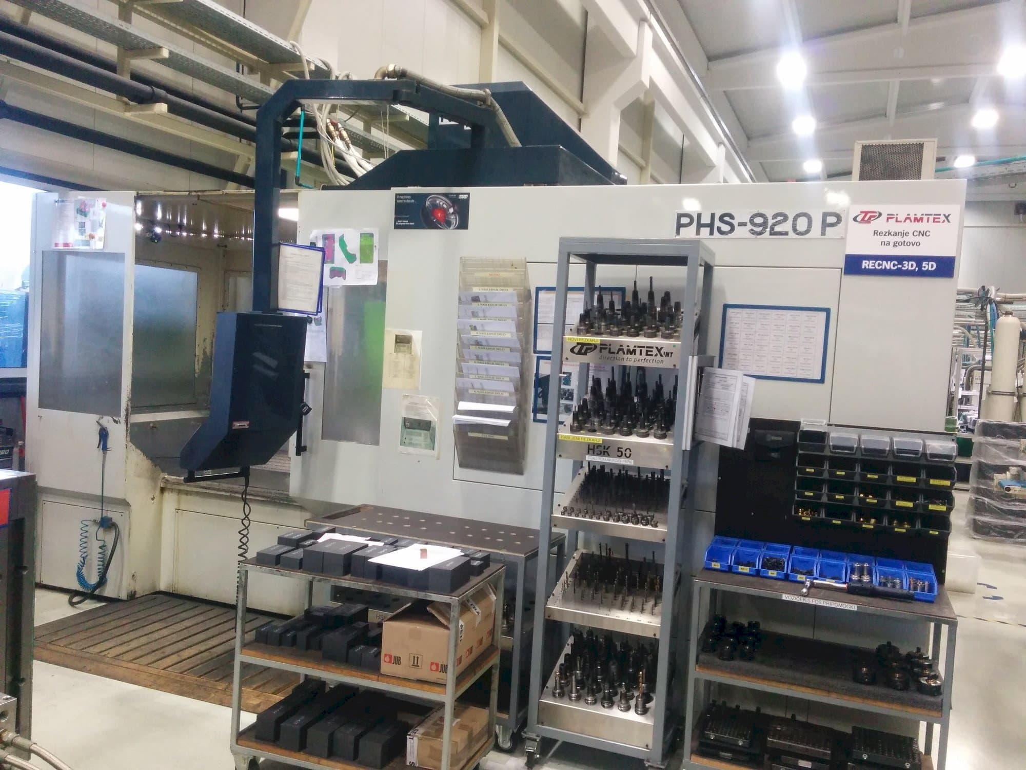 Vista Frontal  da Parpas PHS 920P  máquina