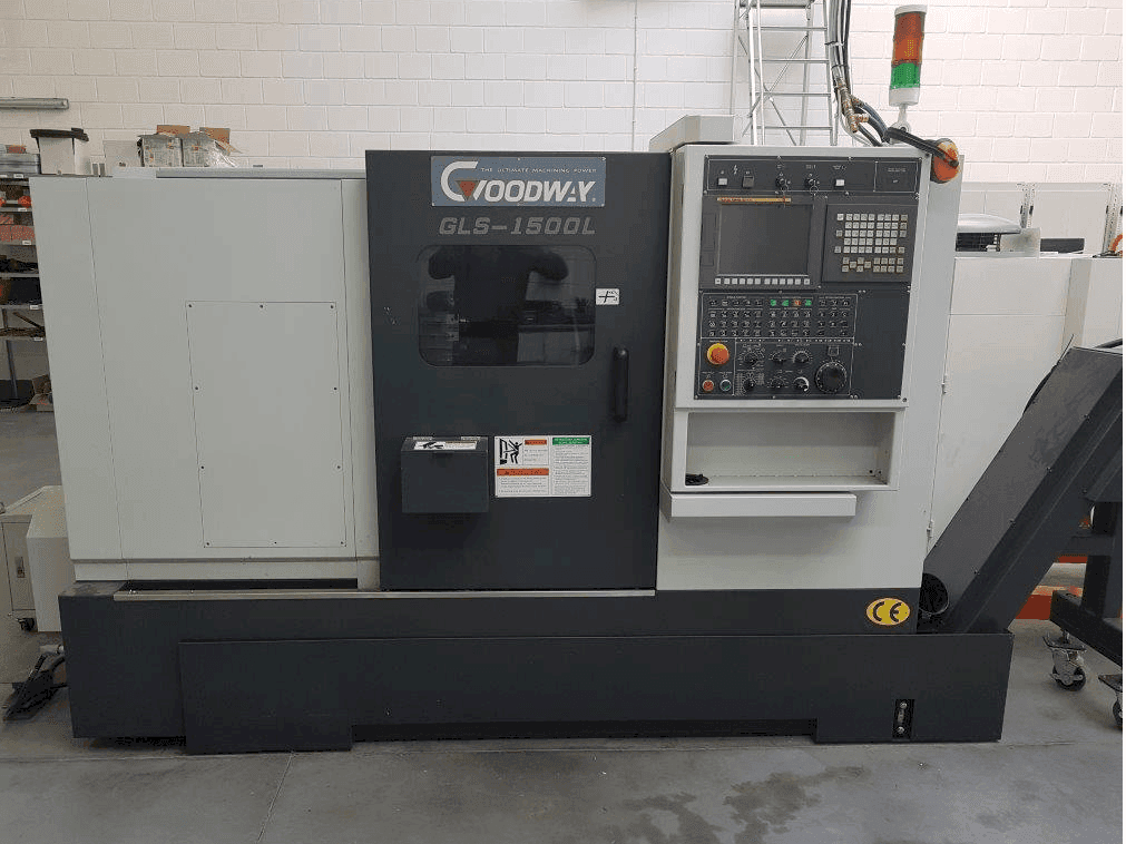 Vista Frontal  da Goodway GLS-1500L  máquina