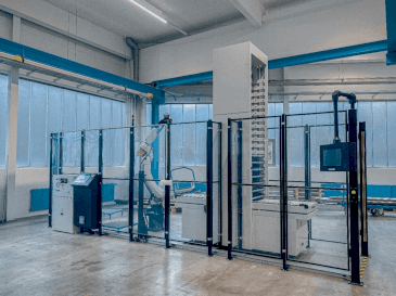 Vista Frontal  da FANUC ARC Mate 120iD/35, M-20iD/35  máquina