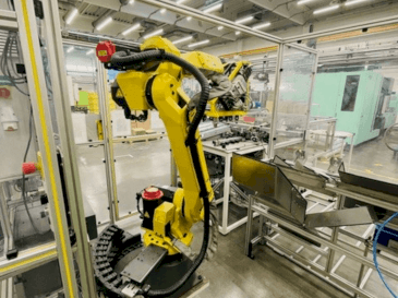 Vista Frontal  da FANUC M-20ia 35M  máquina