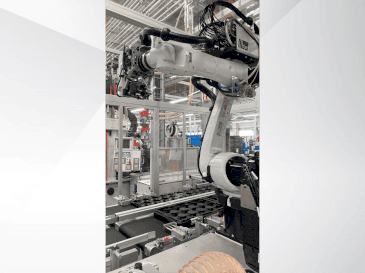 Vista Frontal  da KUKA KR 10 R1440-2  máquina
