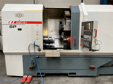 Vista Frontal  da MAS SP280 SY  máquina