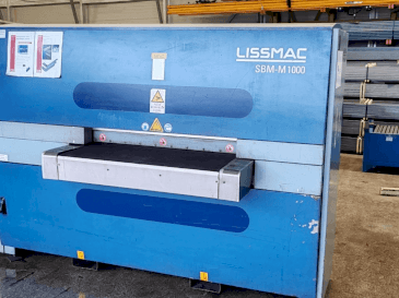 Vista Frontal  da LISSMAC SBM-M 1000 B2  máquina