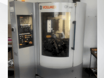 Vista Frontal  da VOLLMER CP 200  máquina