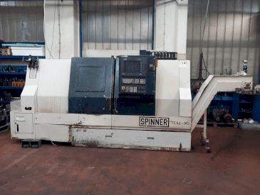 Vista Frontal  da SPINNER TC 82 -MC  máquina