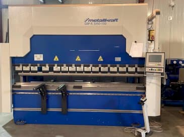 Vista Frontal  da Metallkraft  GBPR30540-100  máquina