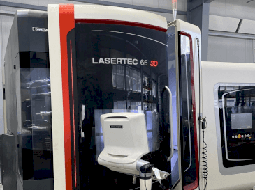 Vista Frontal da DMG MORI LASERTEC 65 3D Hybrid máquina