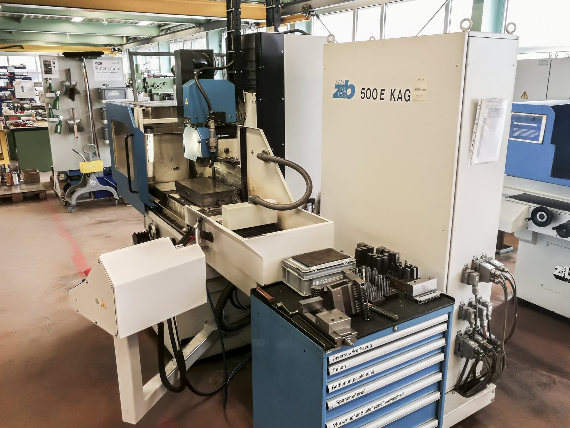 Vista Direita  da ZIERSCH & BALTRUSCH STARLINE 500E  máquina