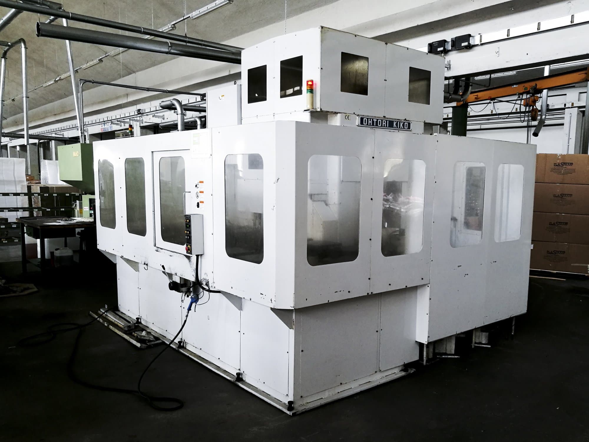 Vista Direita  da OHTORI KIKO OSU 545  máquina