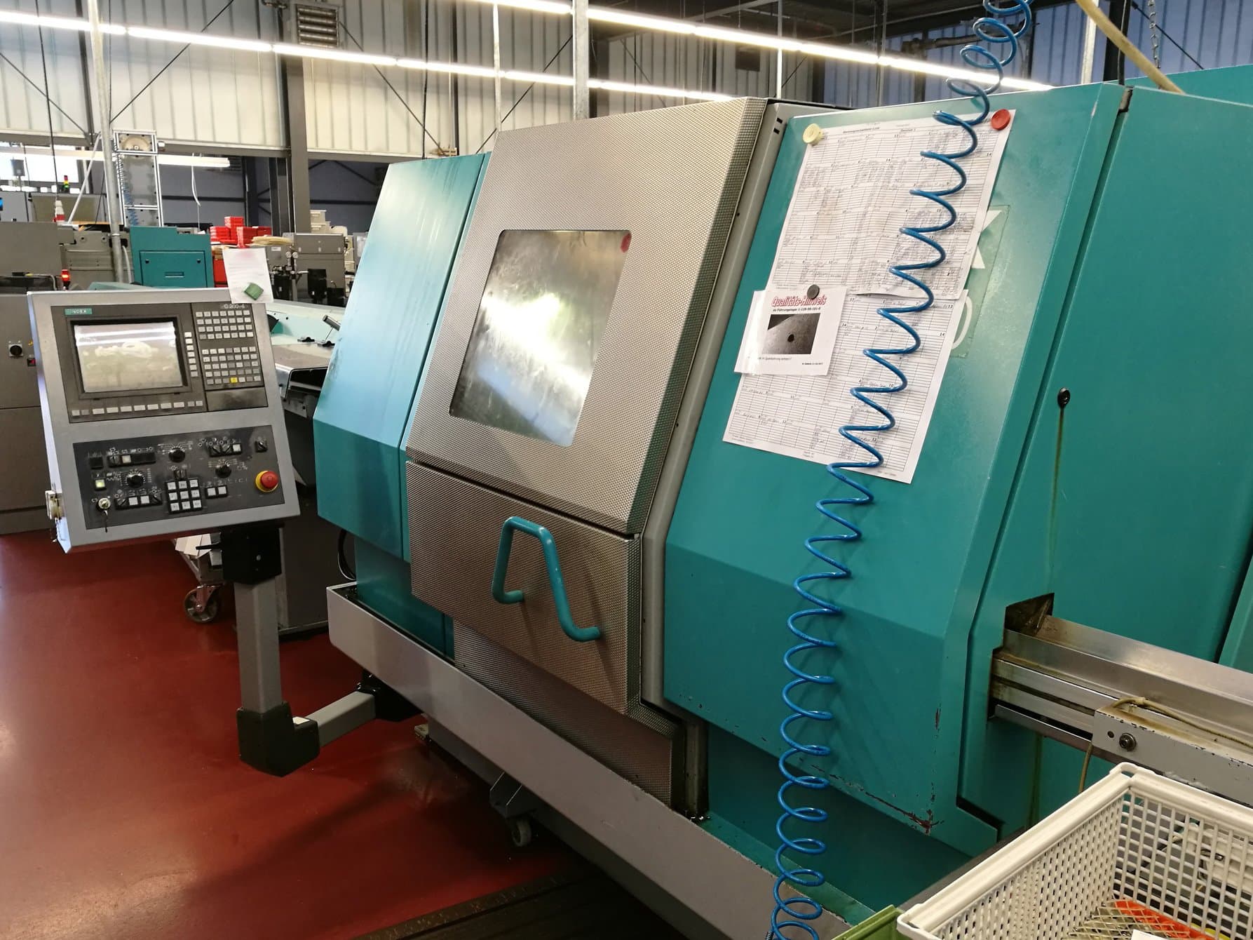 Vista Direita  da Index G200  máquina