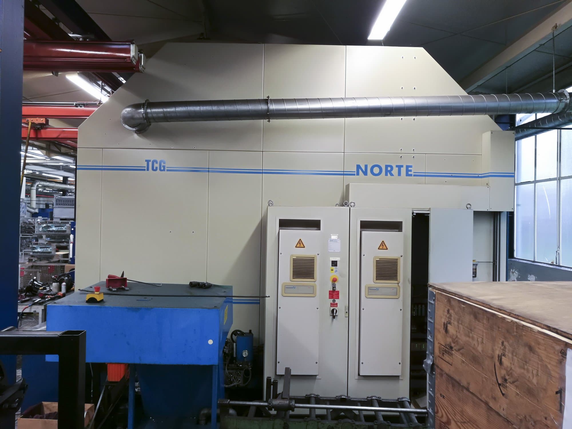 Vista Frontal  da NORTE VHS 630  máquina