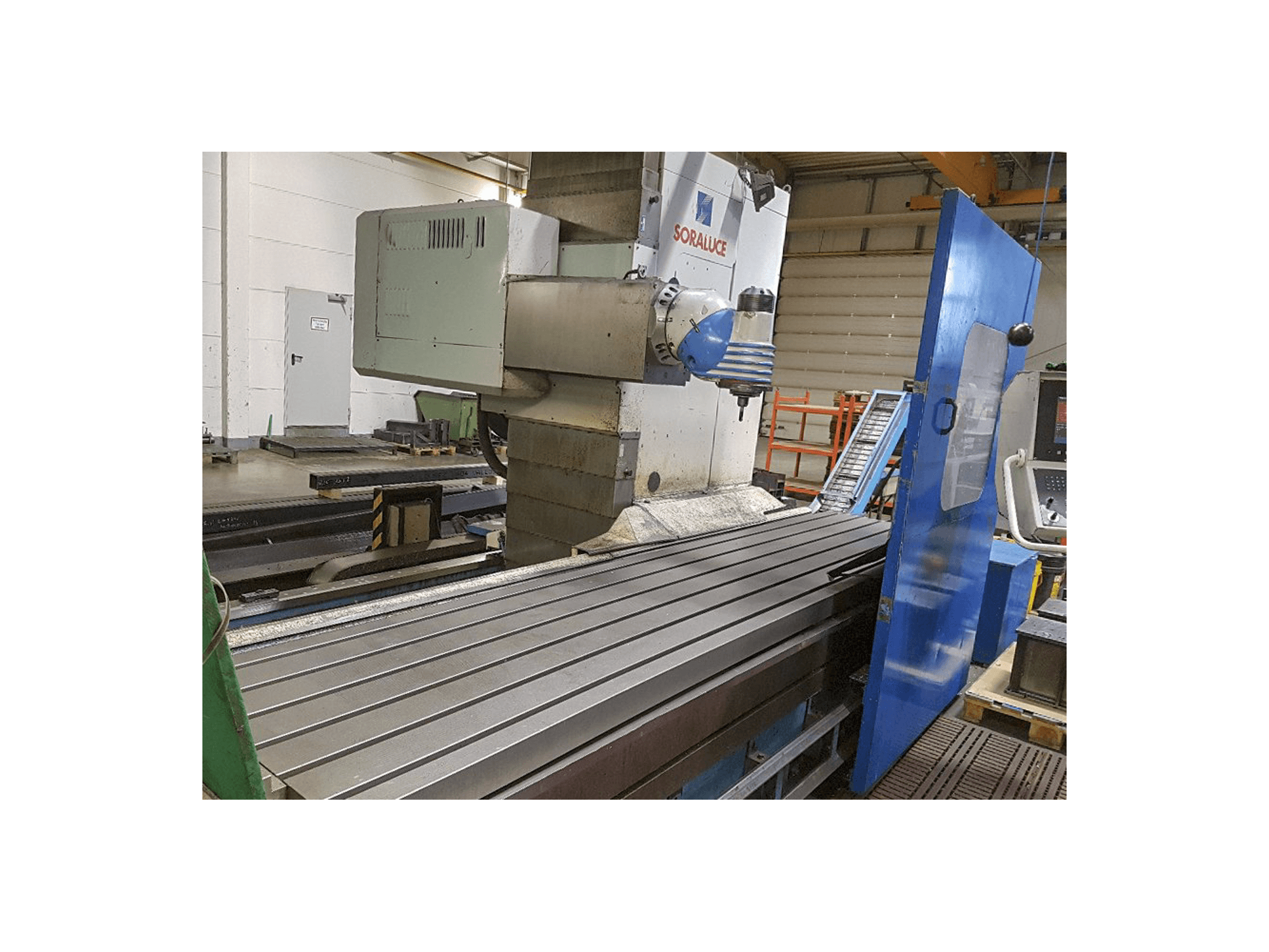 Vista Esquerda da Soraluce SL-4000 máquina