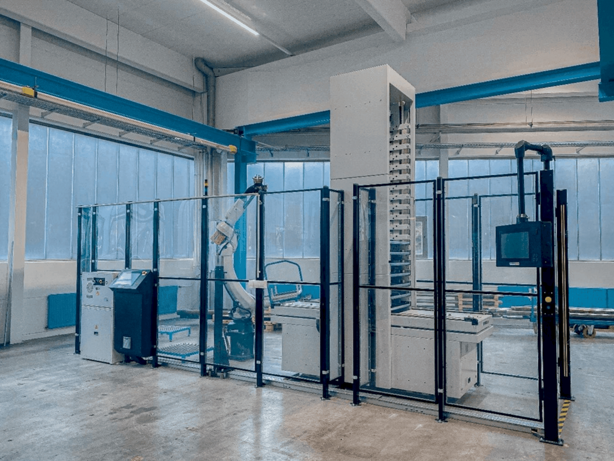 Vista Frontal da FANUC ARC Mate 120iD/35, M-20iD/35 máquina