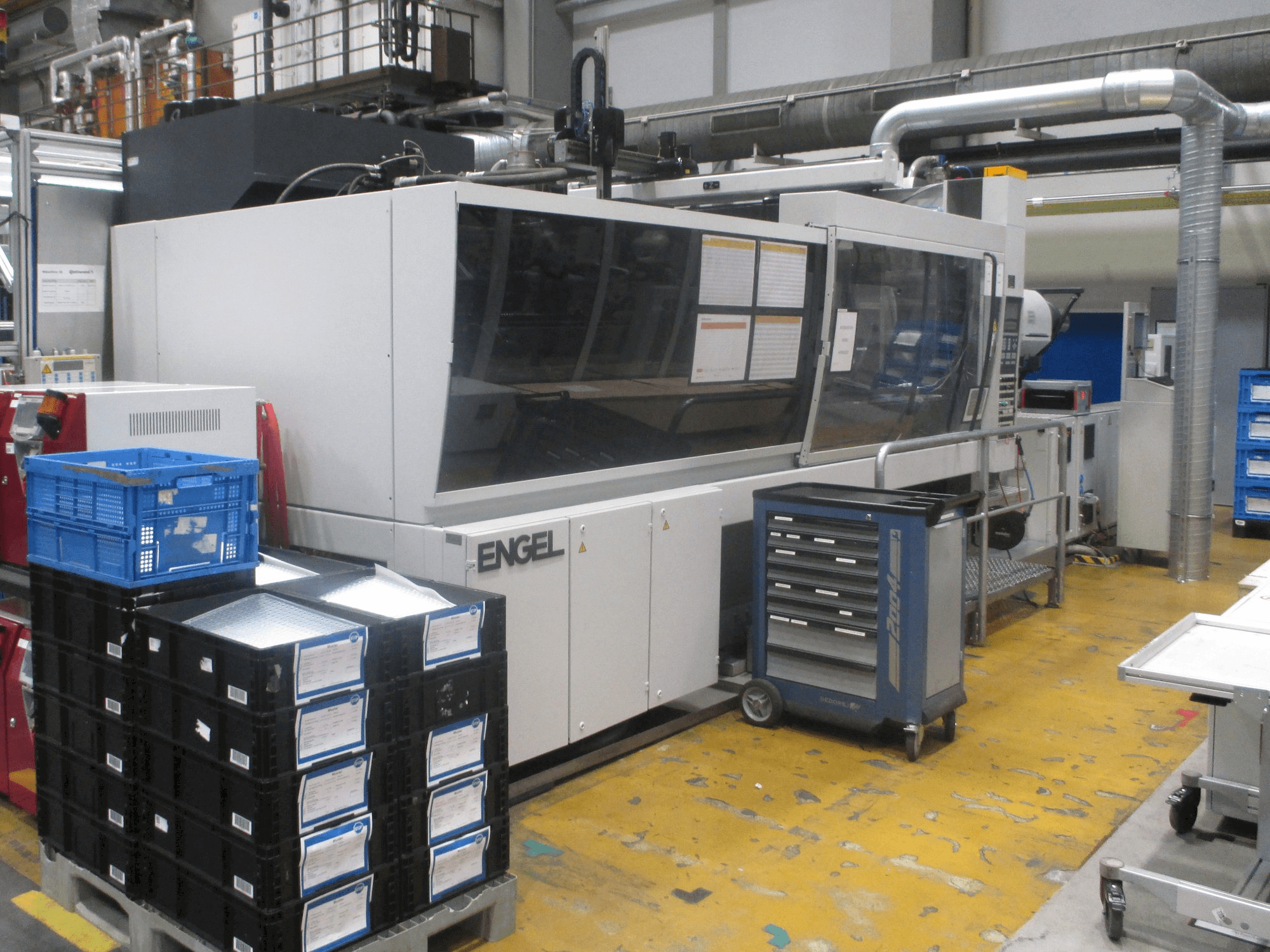 Vista Frontal da ENGEL ES 3550/600 HL máquina