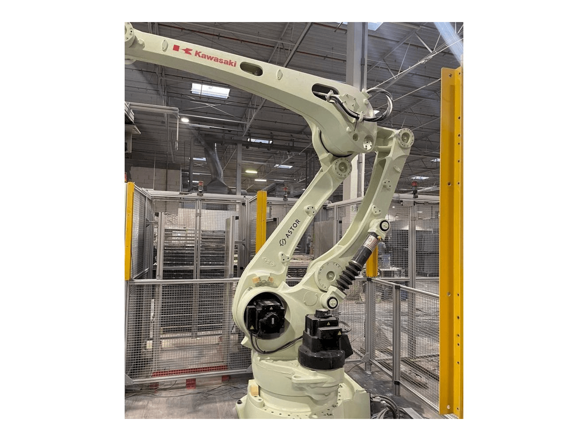 Vista Frontal da Kawasaki 3CP180L-AC03 máquina