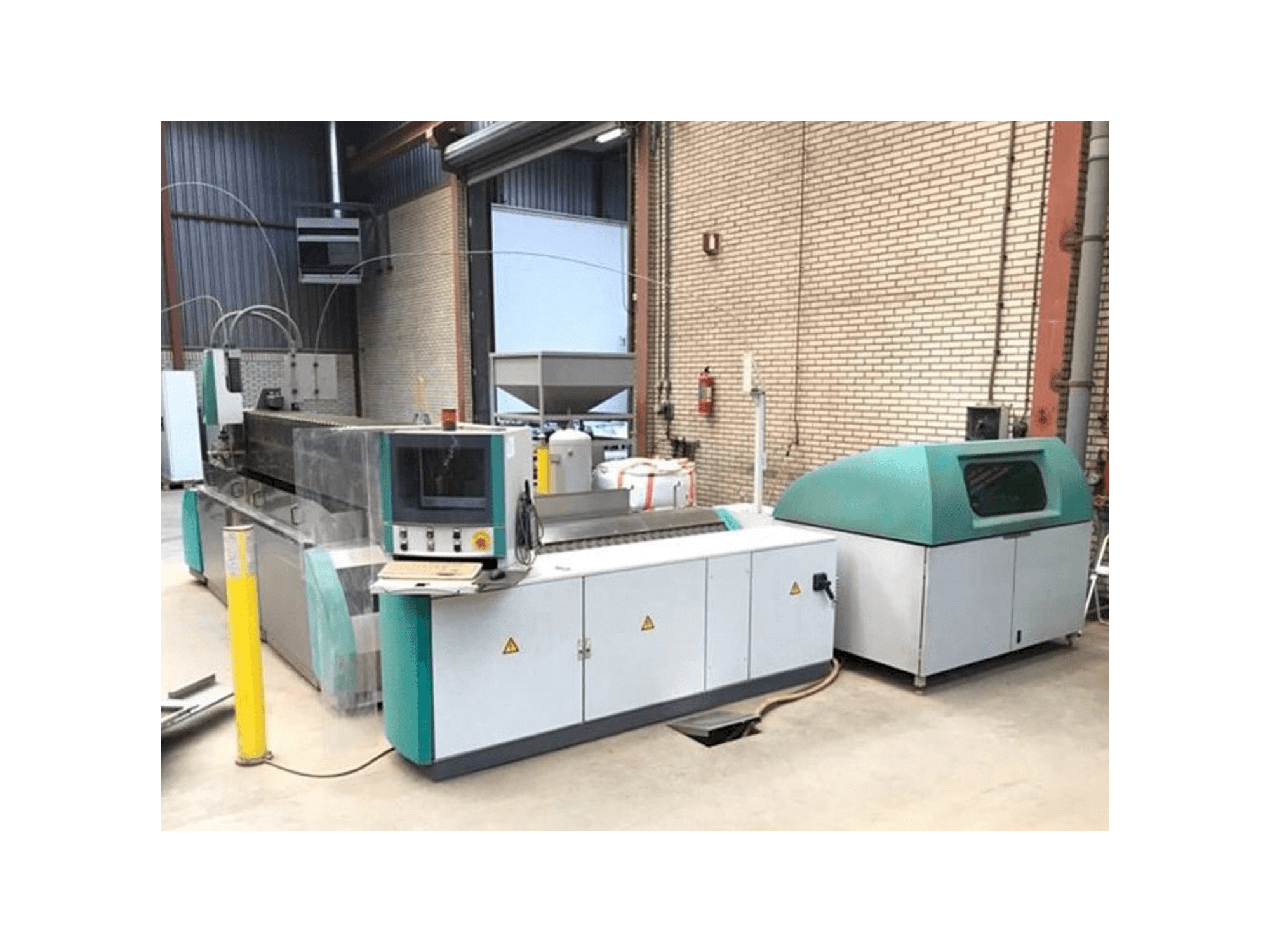 Vista Frontal da Flow WMC 3020 máquina