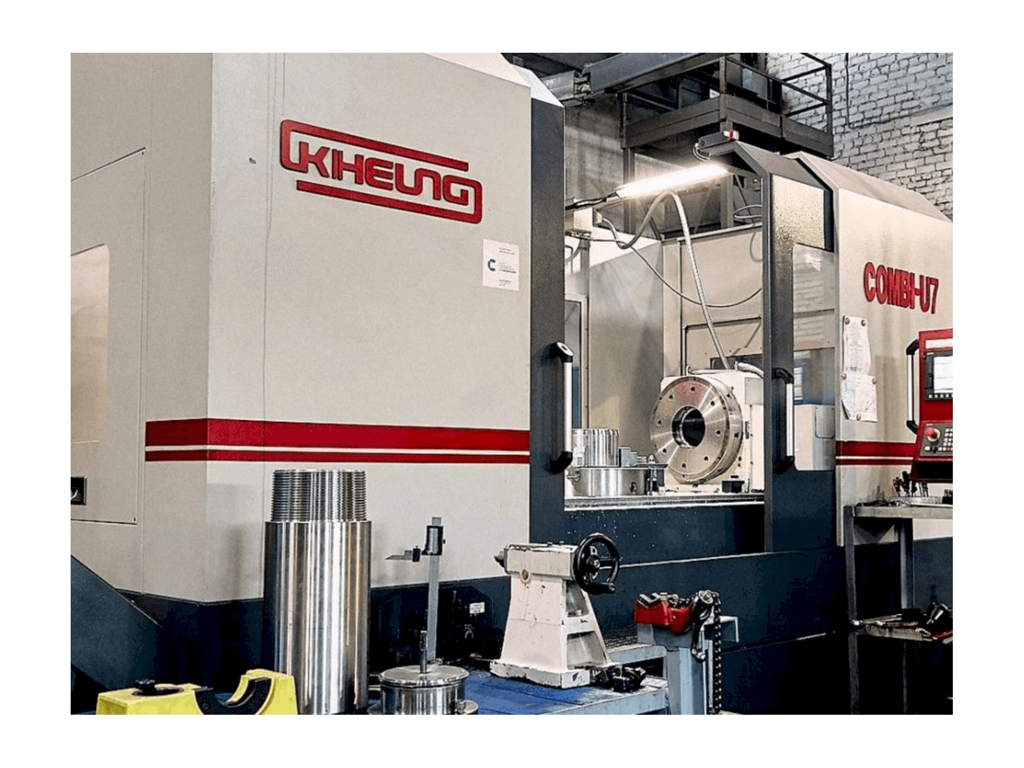 Vista Frontal da KIHEUNG COMBI-U7 máquina