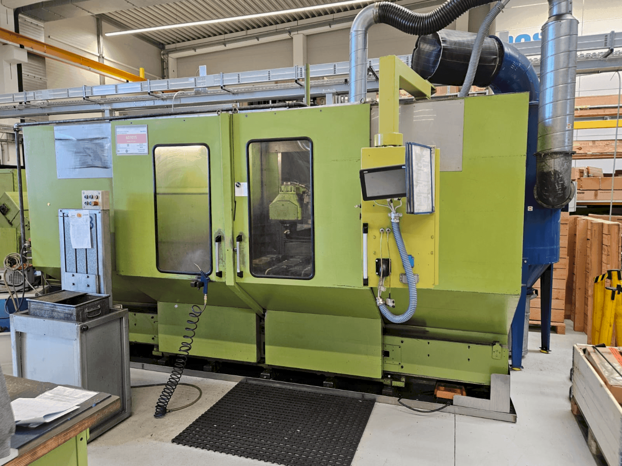 Vista Frontal da HELLER PFU2 máquina