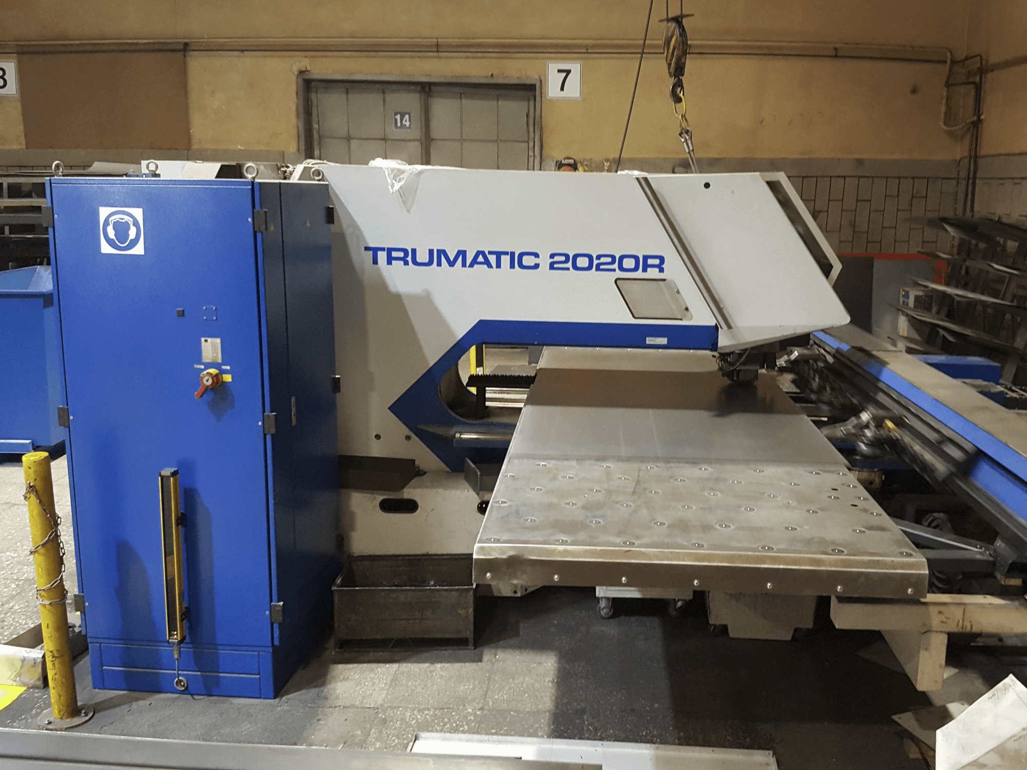 Vista Frontal da Trumpf Trumatic 2020R máquina