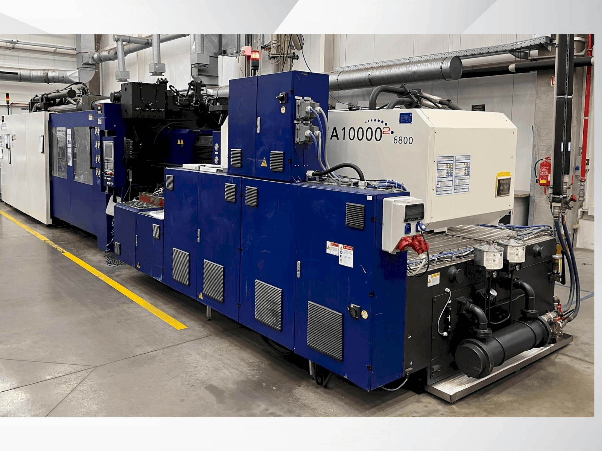 Vista Frontal da HAITIAN MARS MA10000 II máquina