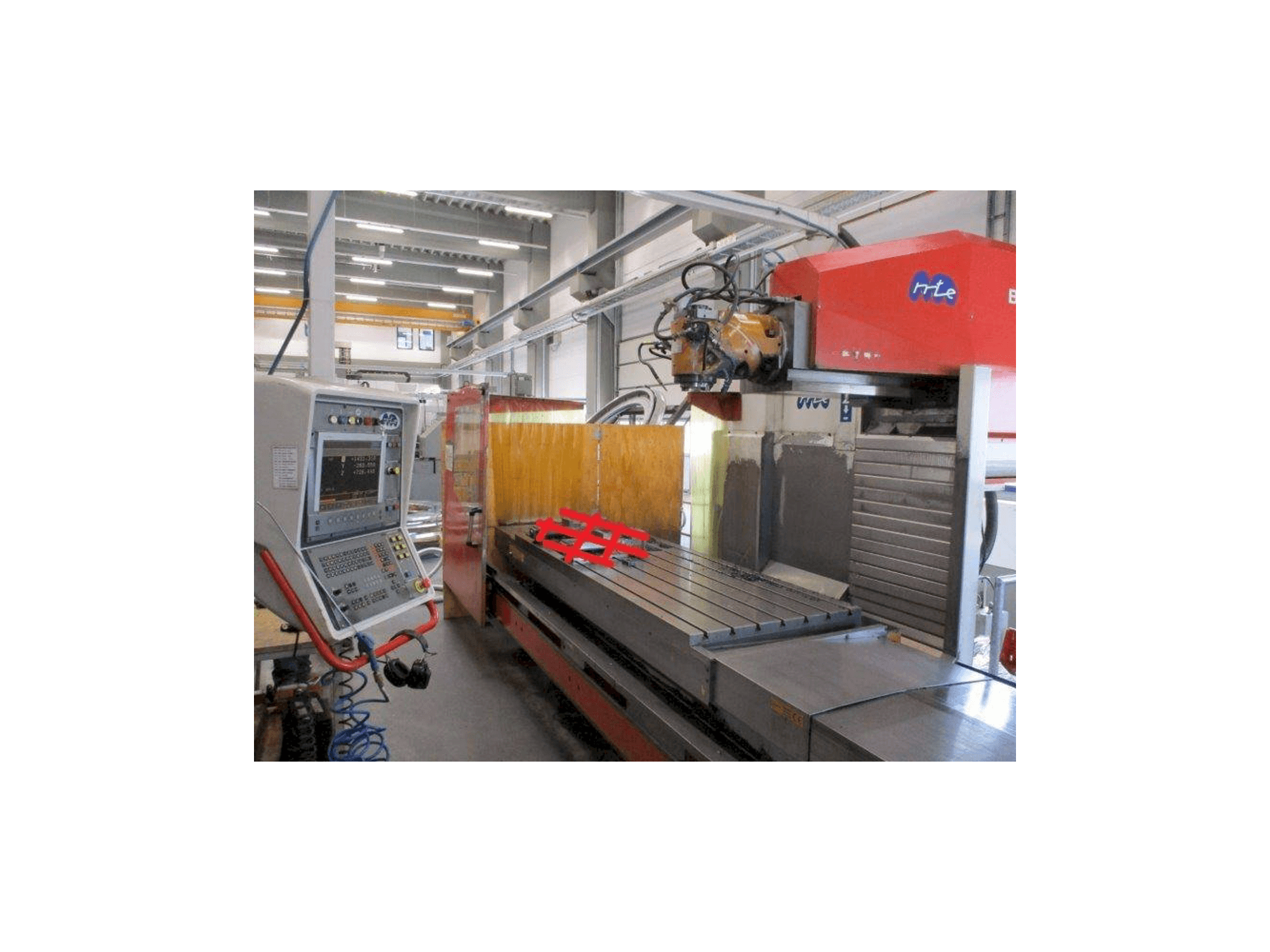 Vista Frontal da MTE BF-2700 máquina