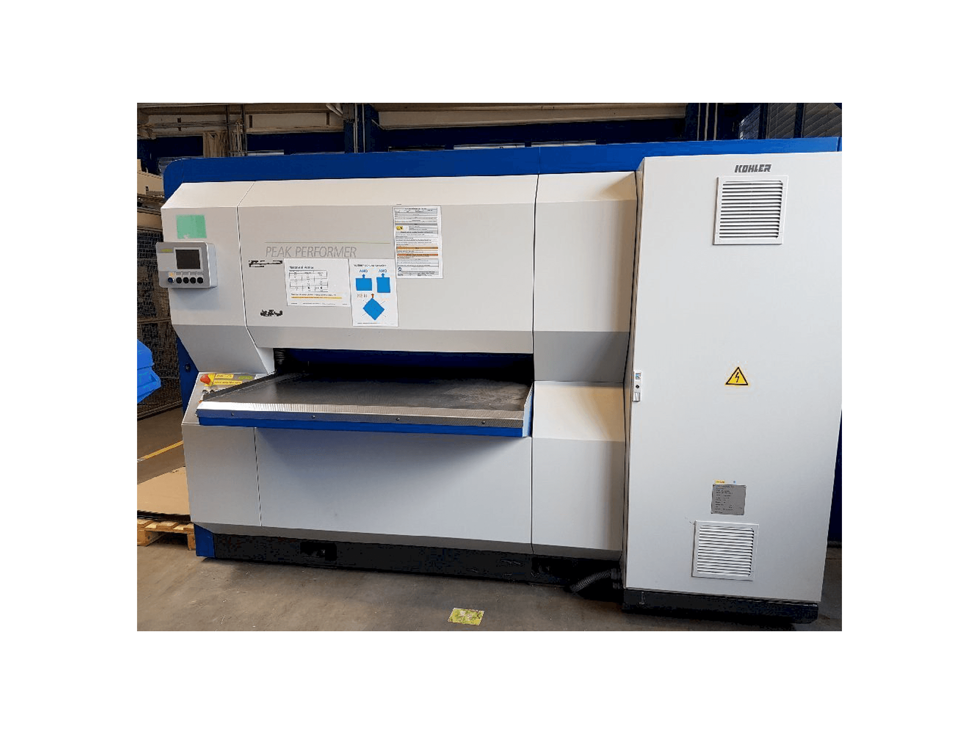 Vista Frontal da KOHLER PEAK PERFORMER PG 40.1250/21 máquina