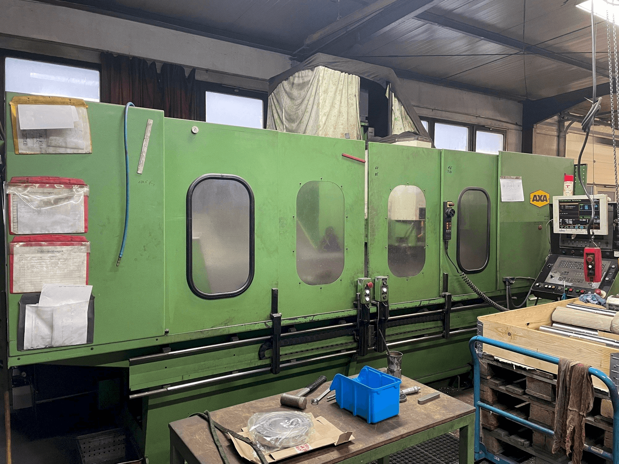 Vista Frontal da AXA VSC 2 máquina