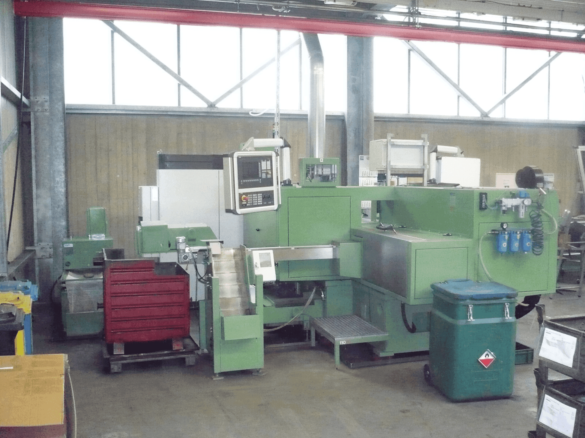 Vista Frontal da HK-KON L2SDZ-6 máquina