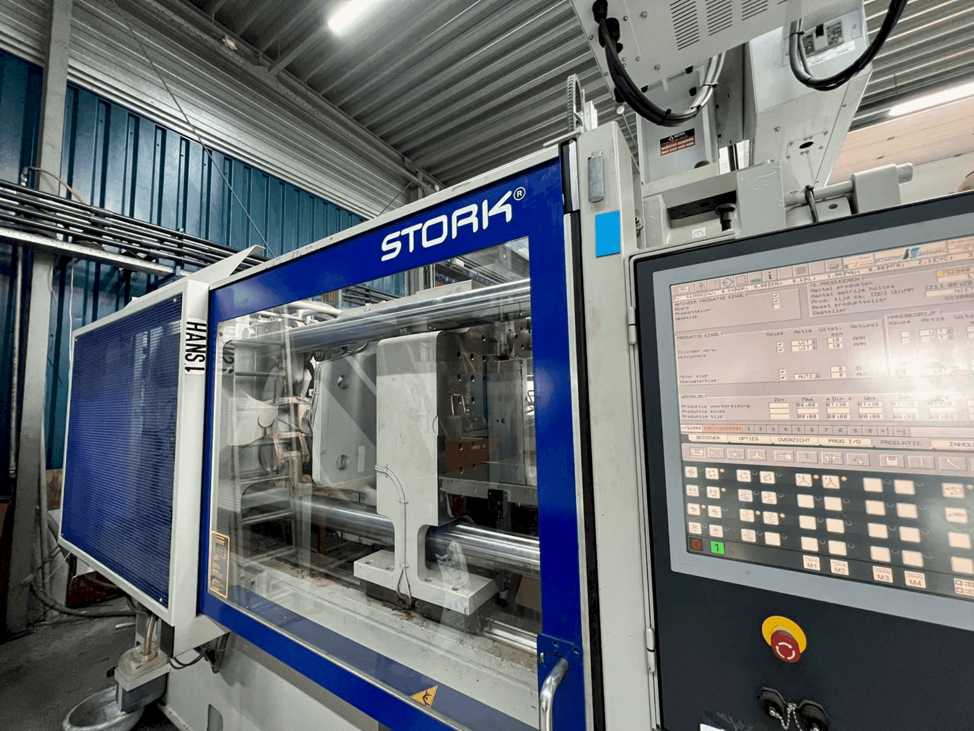 Vista Frontal da STORK S+ 1500-1450 (2010) máquina