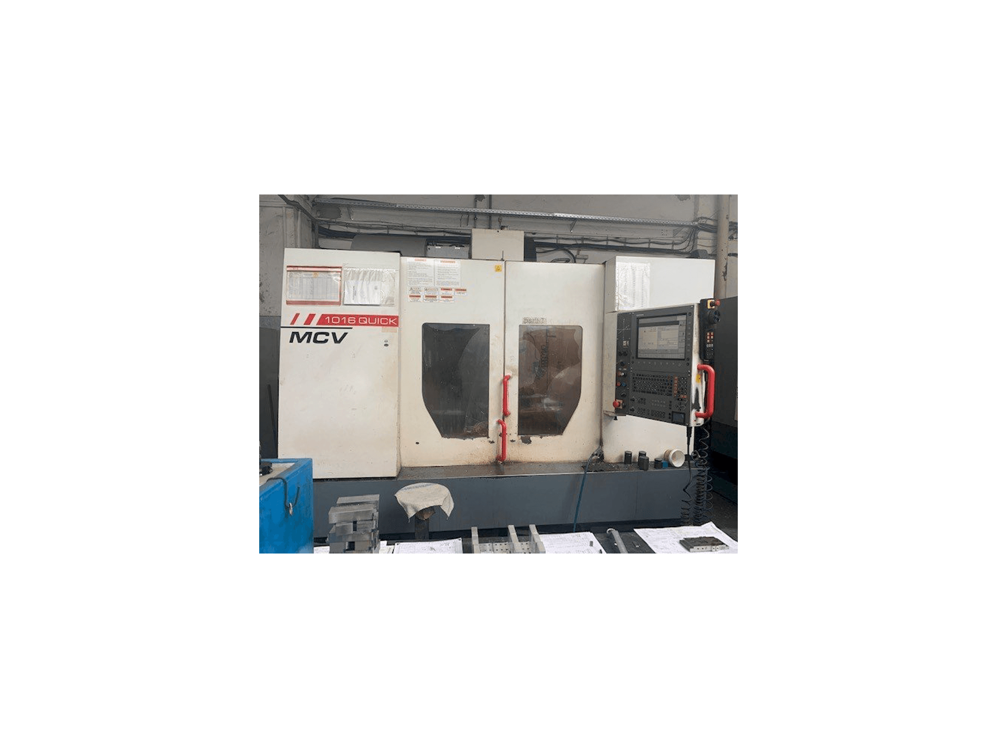 Vista Frontal da KOVOSVIT MAS MCV 1016 Quick máquina