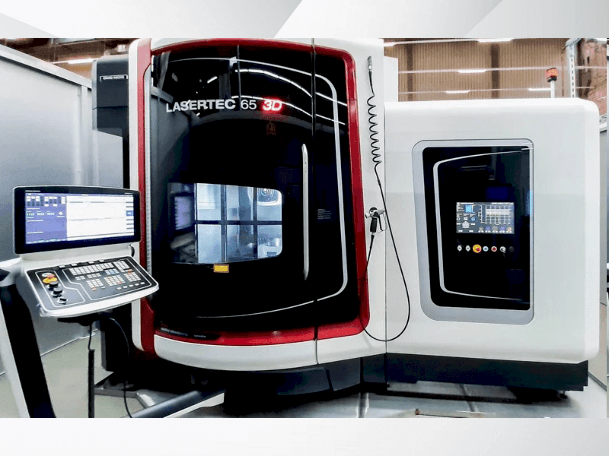 Vista Frontal da DMG MORI Lasertec 65 máquina