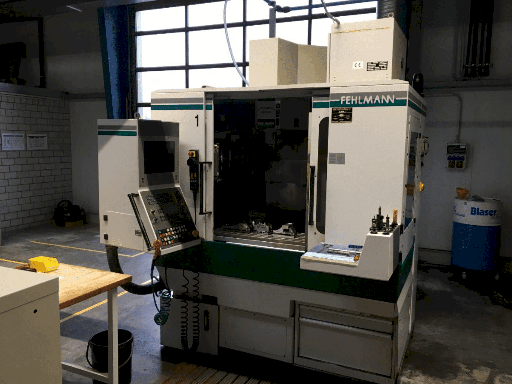 Vista Frontal da FEHLMANN Picomax 60 máquina