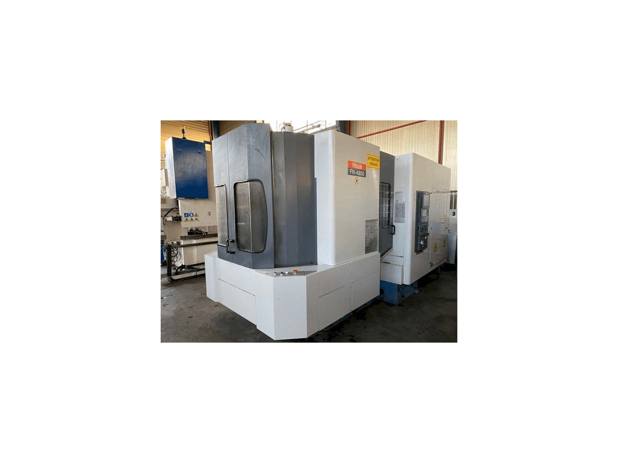 Vista Frontal da Mazak FH4800 máquina