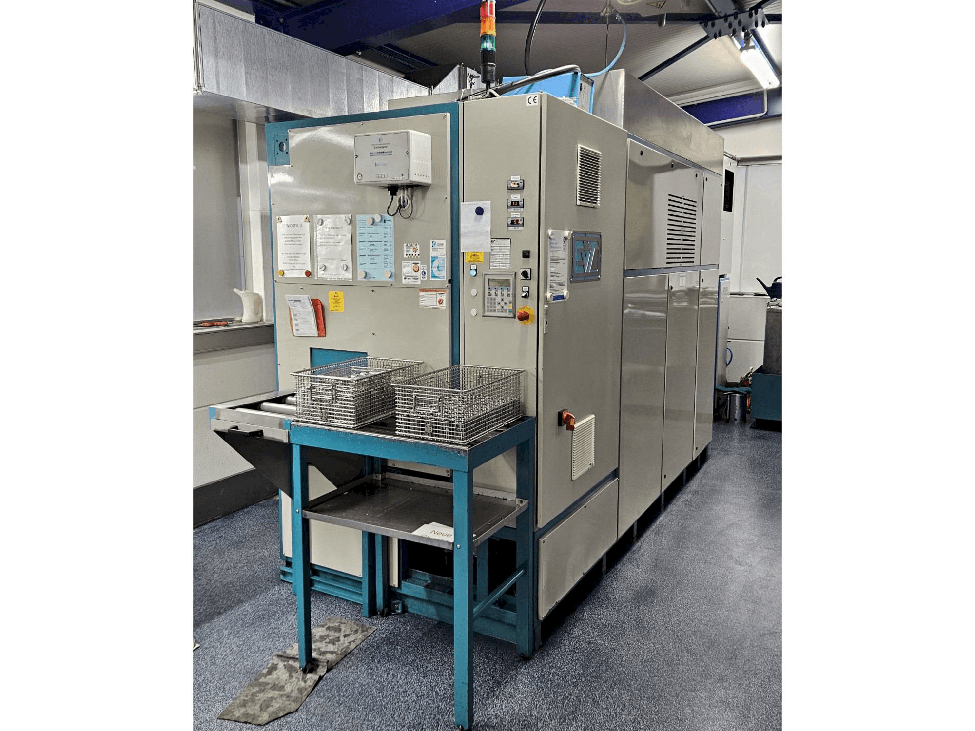 Vista Frontal da EVT TD 3001/530 PER máquina