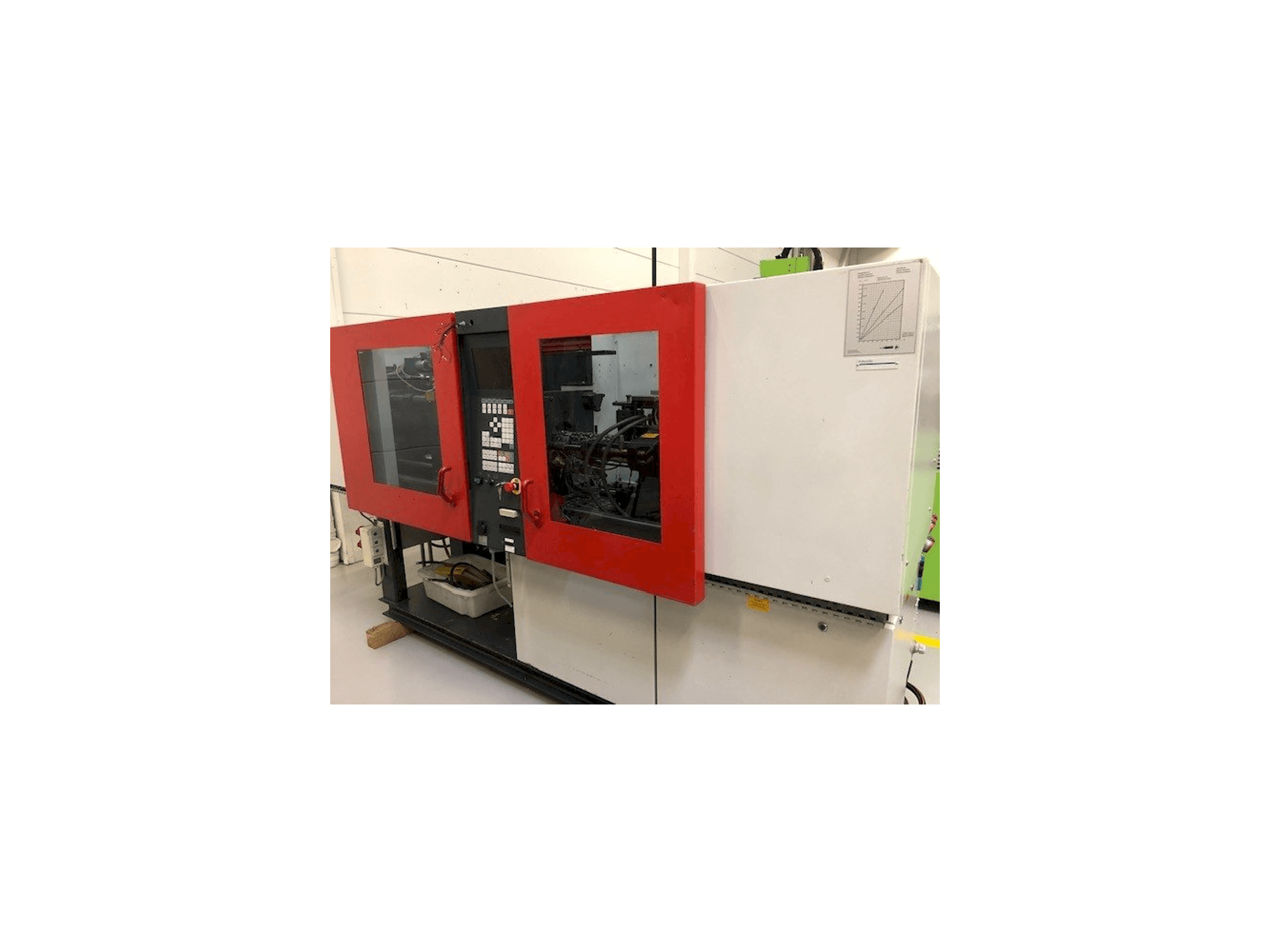 Vista Lateral Esquerda da FERROMATIK MILACRON K40 D-E máquina