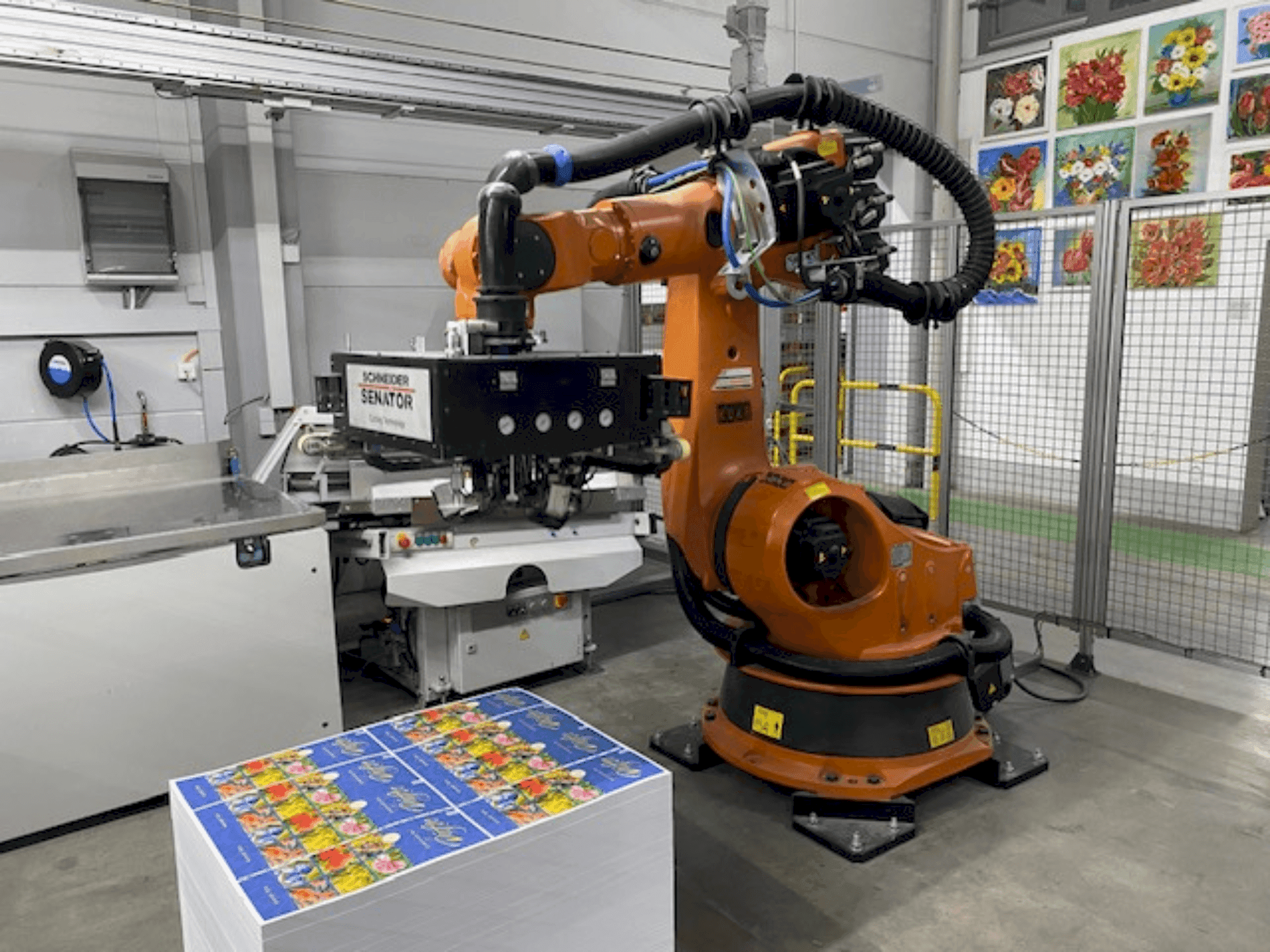 Vista Frontal da KUKA KR140-3 COMP máquina