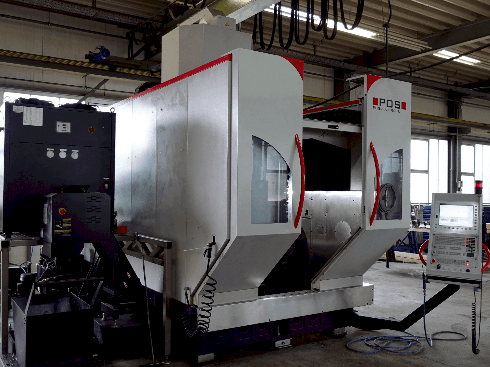 Vista Frontal da POSmill H 800 U máquina