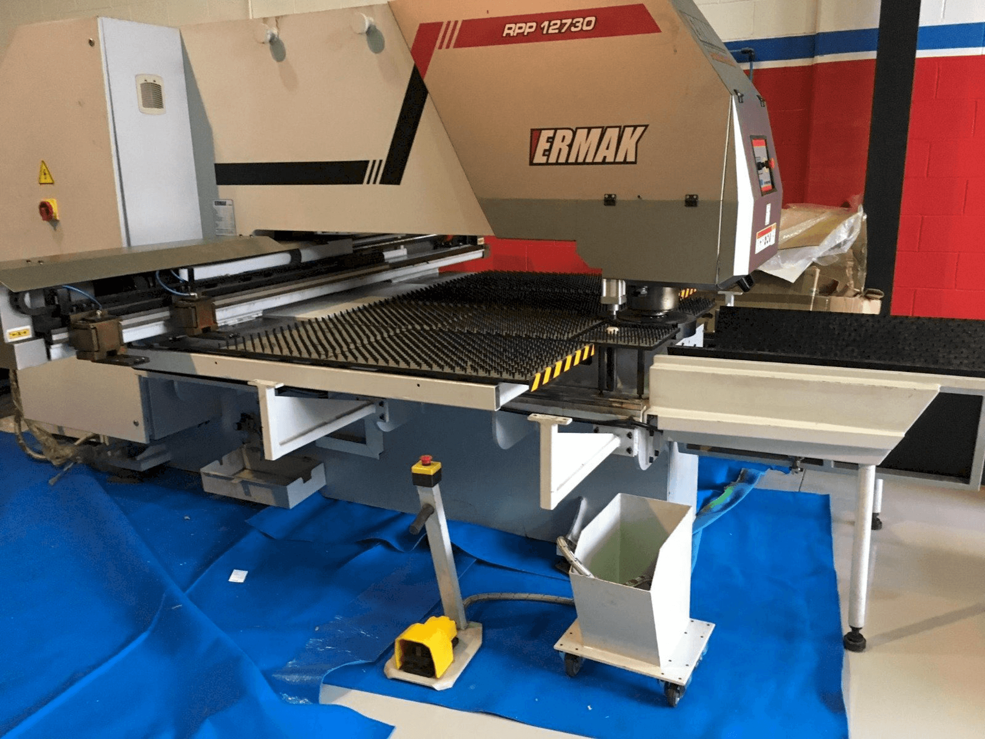 Vista Frontal da ERMAKSAN RPP 12730 máquina