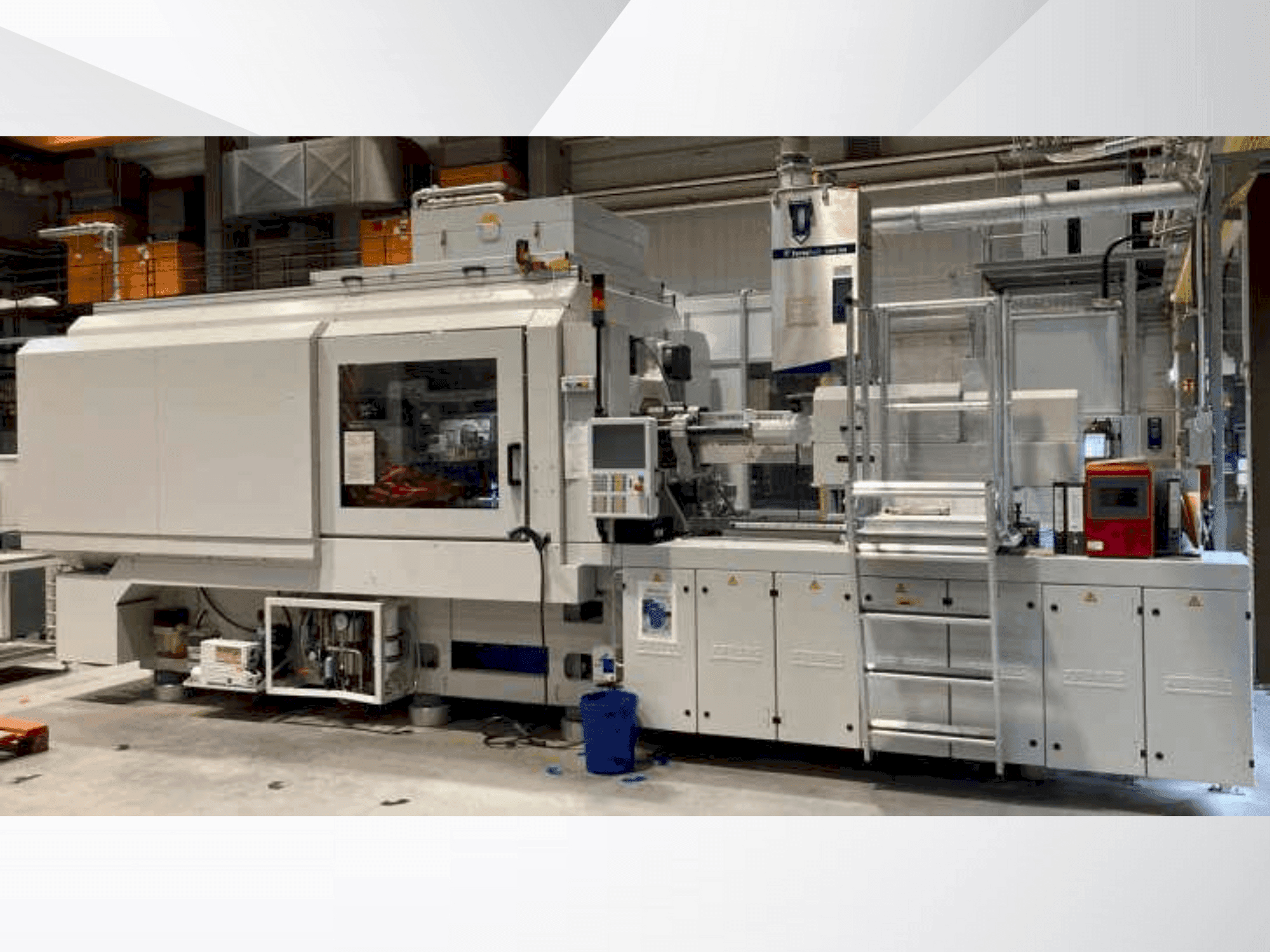 Vista Frontal da Arburg SGM Allrounder 720A máquina