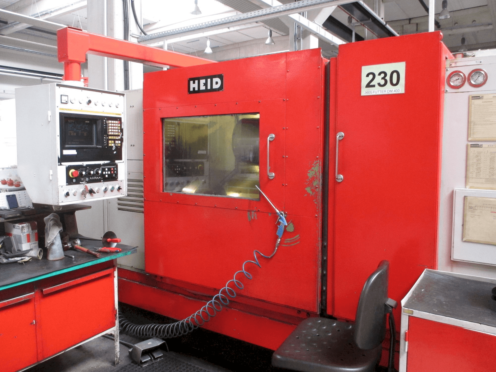 Vista Frontal da HEID SDM12-NCC máquina