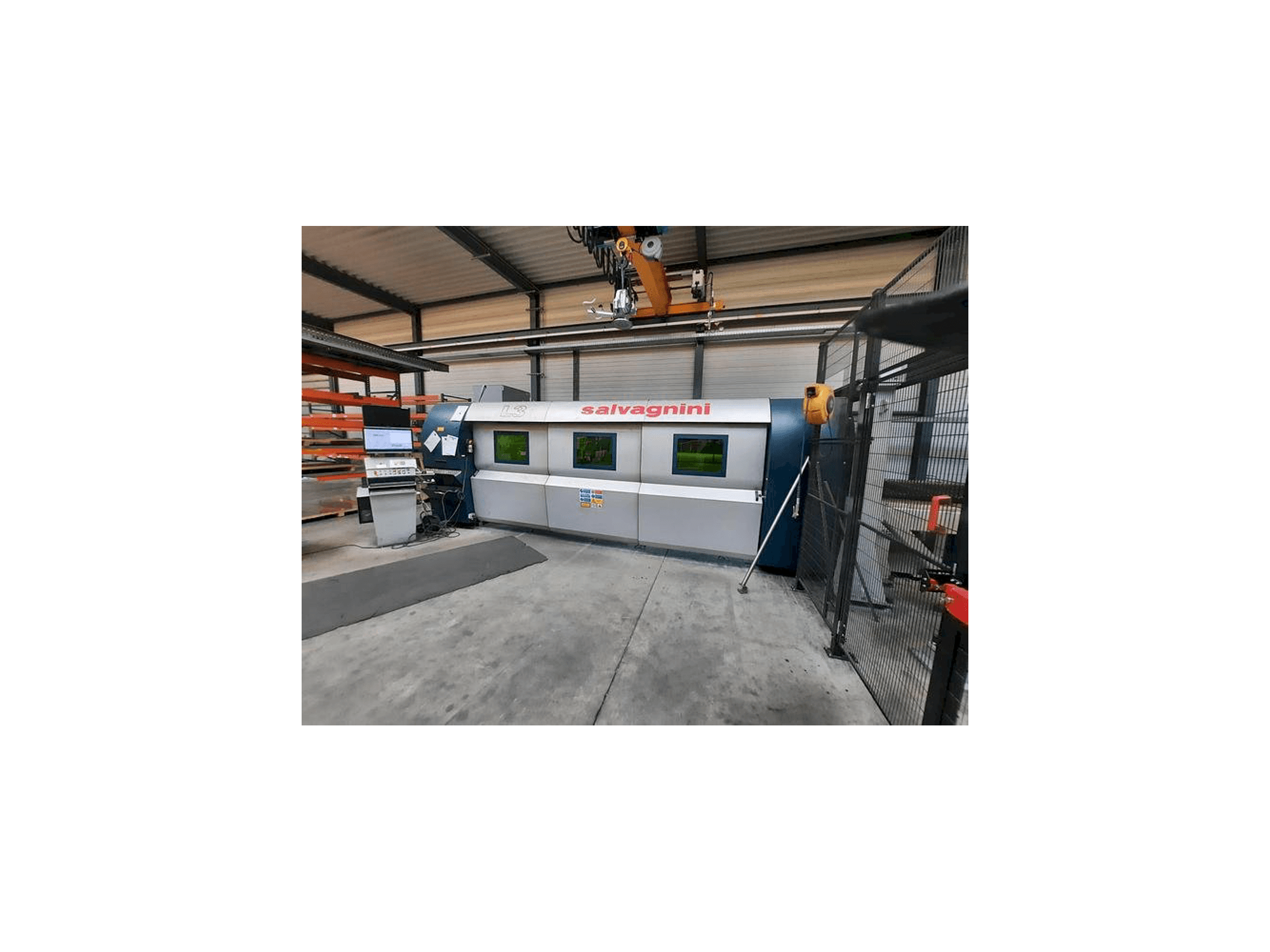 Vista Frontal da Salvagnini L3 - 4020 máquina